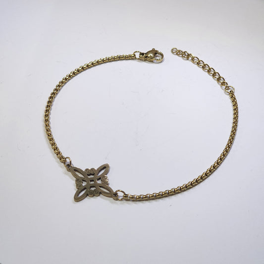 Pulsera Acero - Nudo de bruja