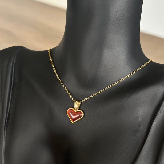 Collar Red Heart